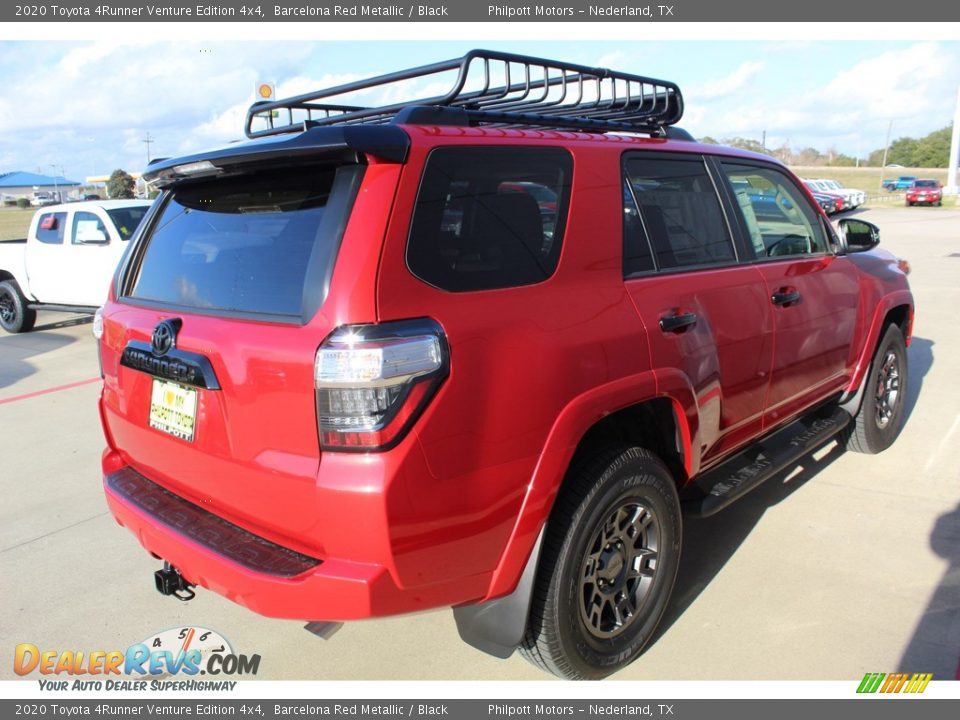 2020 Toyota 4Runner Venture Edition 4x4 Barcelona Red Metallic / Black Photo #8