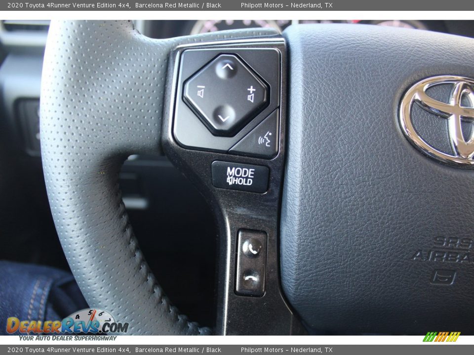 2020 Toyota 4Runner Venture Edition 4x4 Barcelona Red Metallic / Black Photo #14