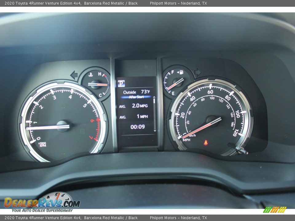 2020 Toyota 4Runner Venture Edition 4x4 Barcelona Red Metallic / Black Photo #16