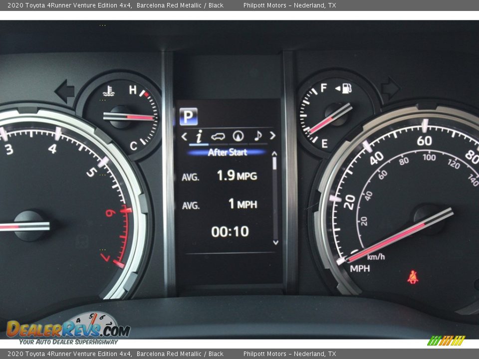 2020 Toyota 4Runner Venture Edition 4x4 Barcelona Red Metallic / Black Photo #17