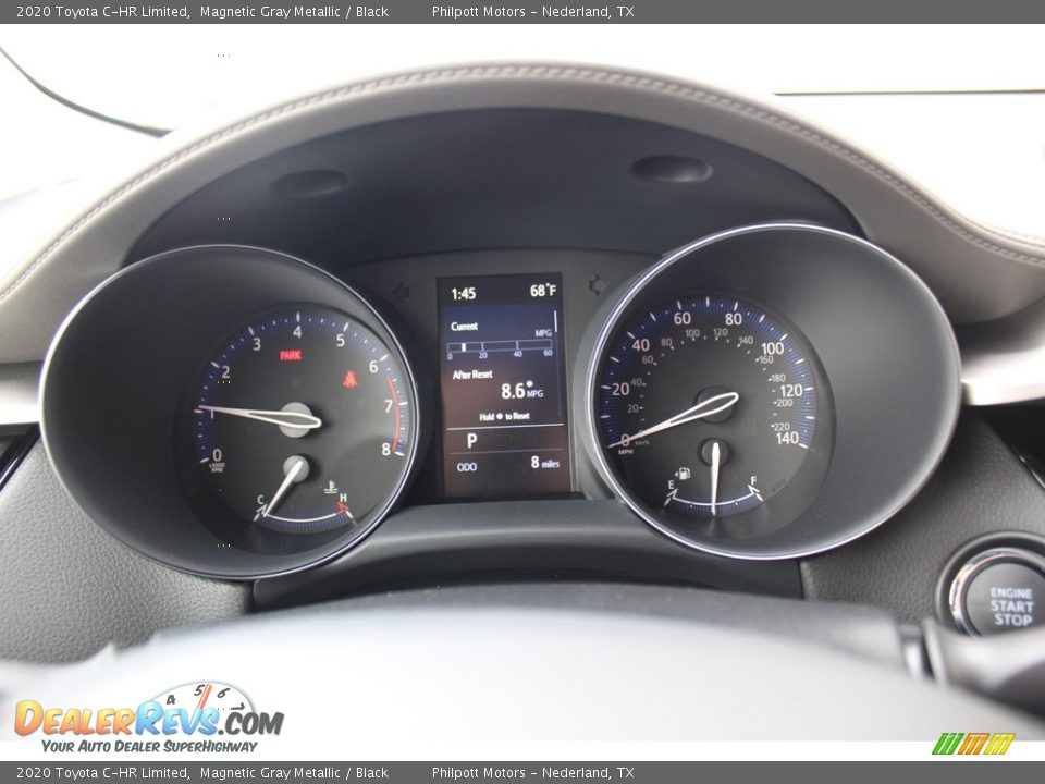 2020 Toyota C-HR Limited Magnetic Gray Metallic / Black Photo #16