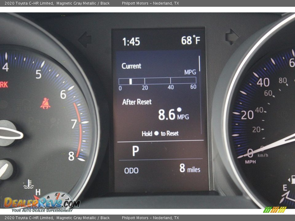 2020 Toyota C-HR Limited Magnetic Gray Metallic / Black Photo #17