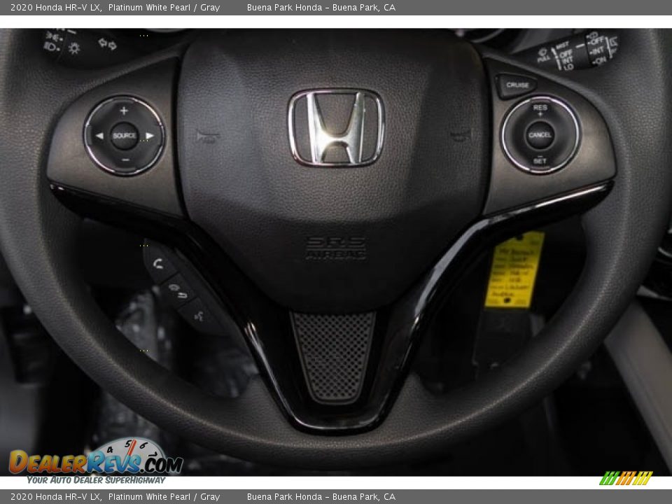 2020 Honda HR-V LX Platinum White Pearl / Gray Photo #20