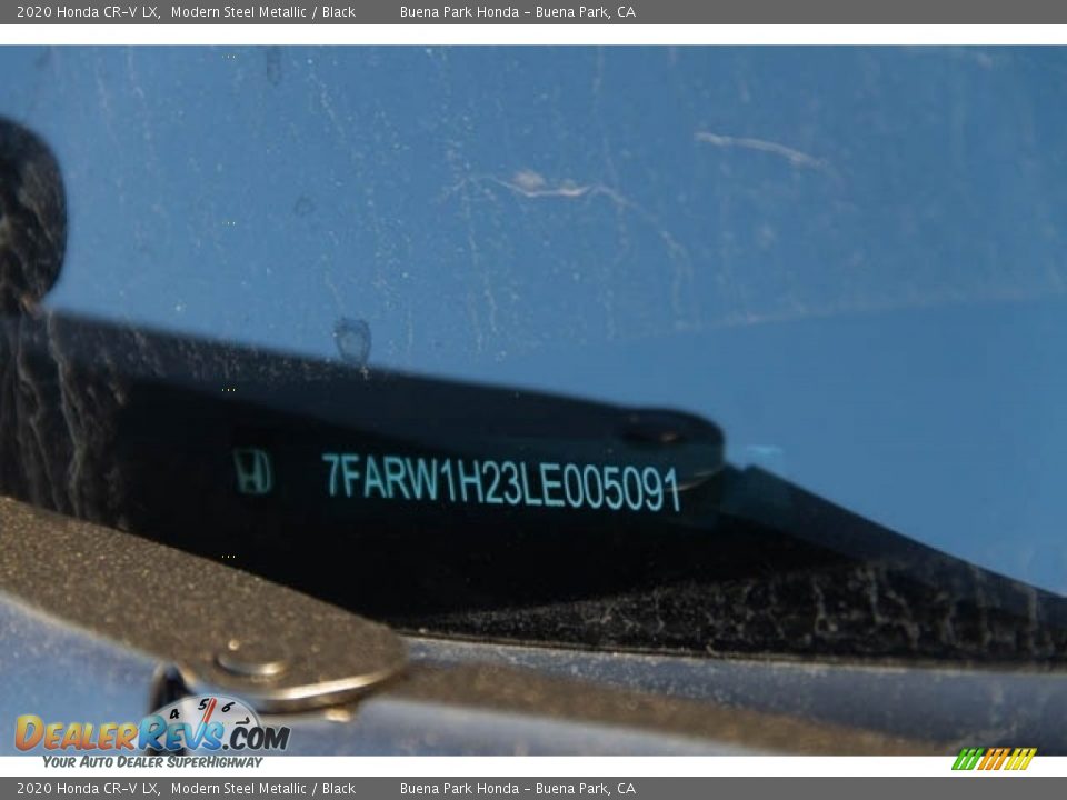 2020 Honda CR-V LX Modern Steel Metallic / Black Photo #27