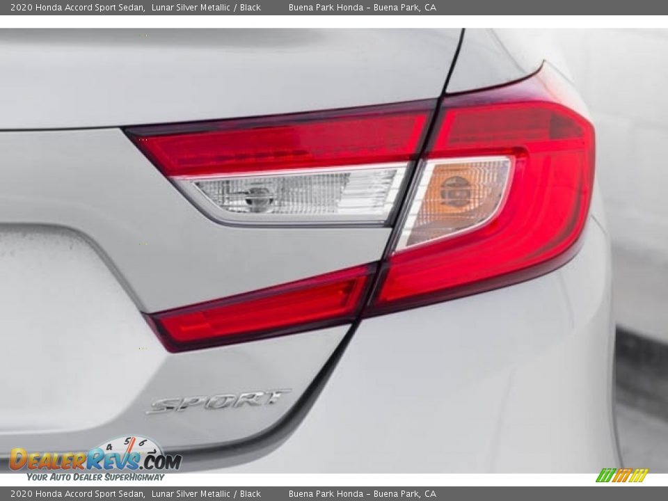 2020 Honda Accord Sport Sedan Lunar Silver Metallic / Black Photo #8