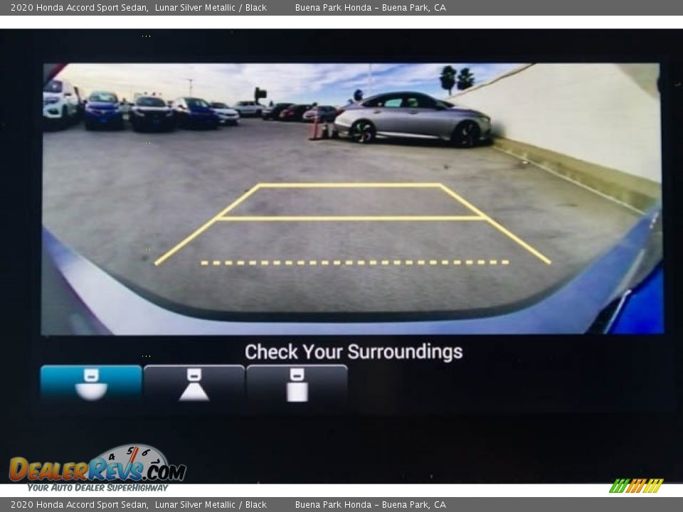 2020 Honda Accord Sport Sedan Lunar Silver Metallic / Black Photo #14