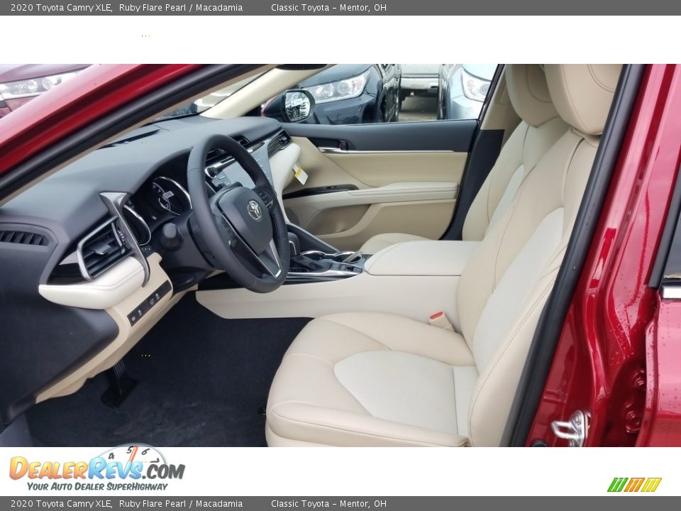 Front Seat of 2020 Toyota Camry XLE Photo #2