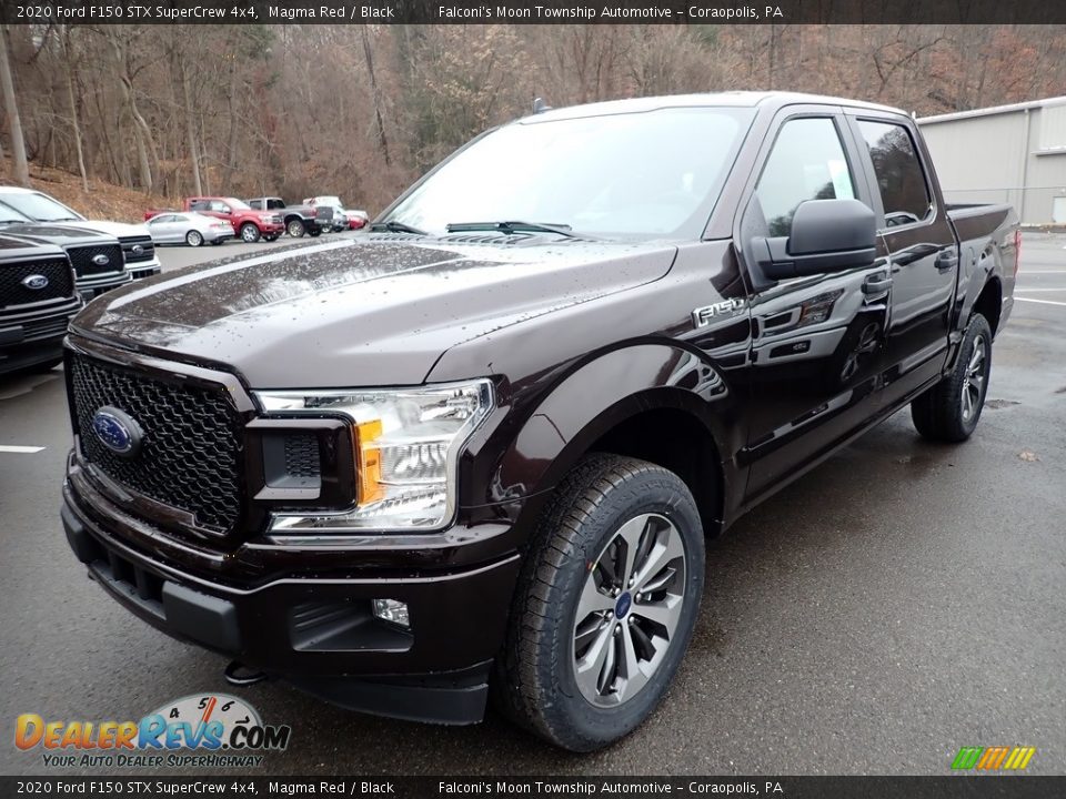 Front 3/4 View of 2020 Ford F150 STX SuperCrew 4x4 Photo #5