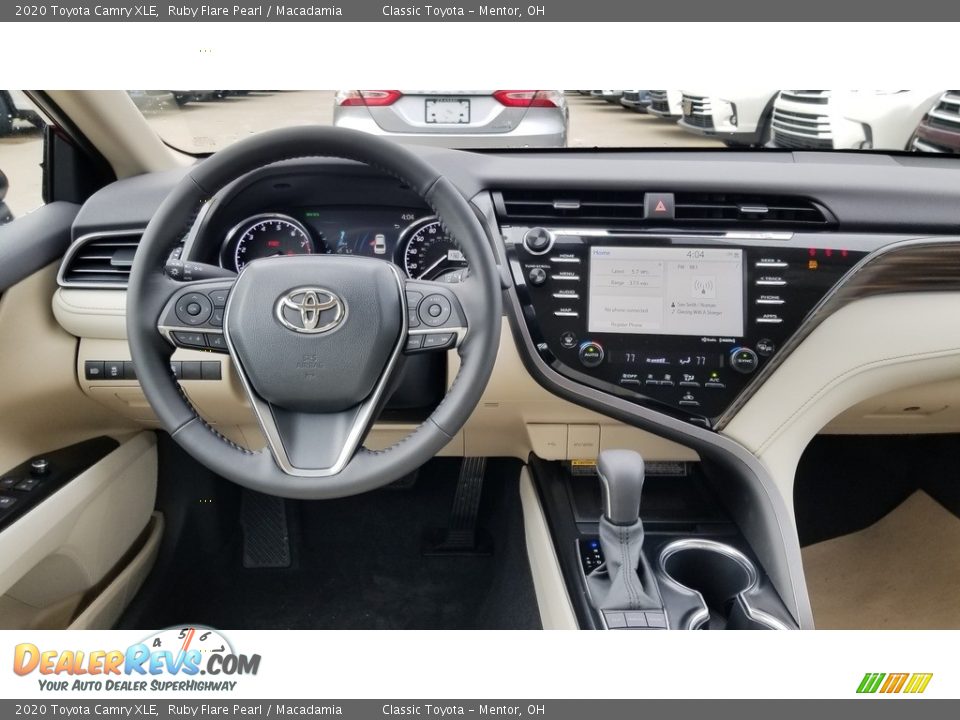 Dashboard of 2020 Toyota Camry XLE Photo #4