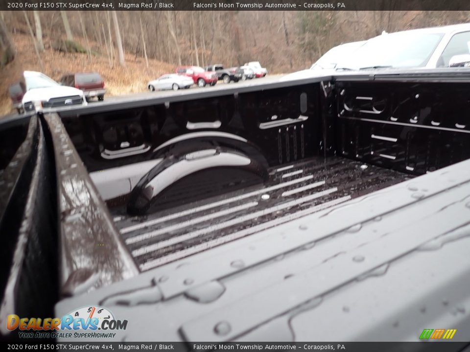 2020 Ford F150 STX SuperCrew 4x4 Magma Red / Black Photo #8