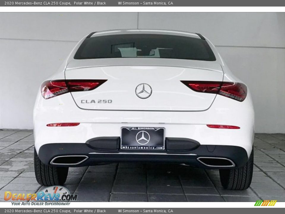 2020 Mercedes-Benz CLA 250 Coupe Polar White / Black Photo #3