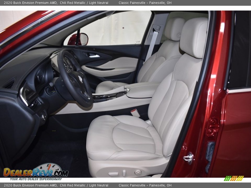 2020 Buick Envision Premium AWD Chili Red Metallic / Light Neutral Photo #7