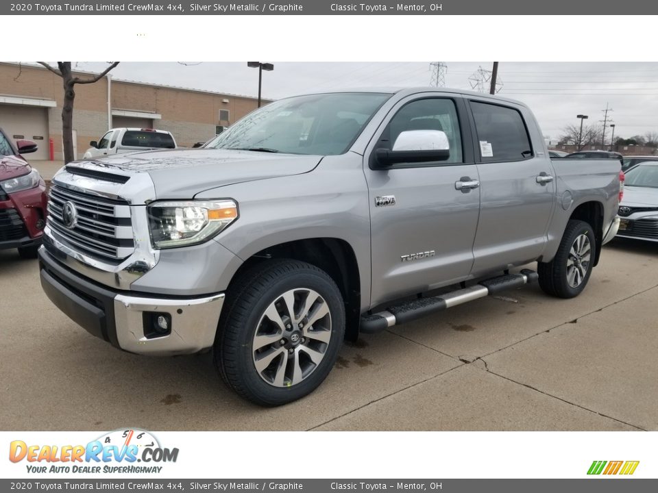 2020 Toyota Tundra Limited CrewMax 4x4 Silver Sky Metallic / Graphite Photo #1
