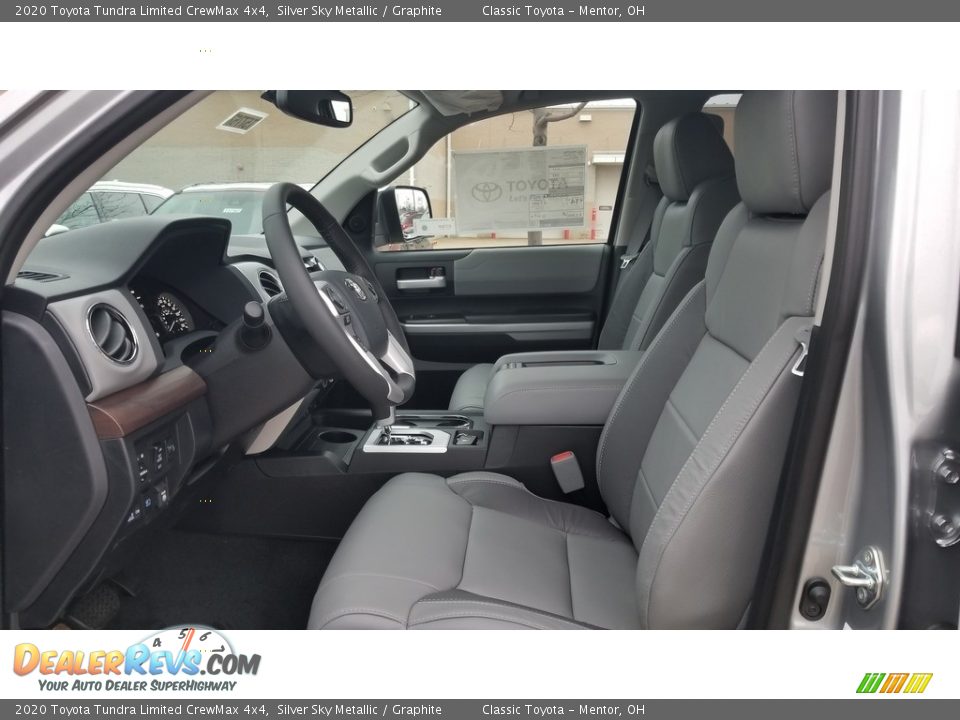 2020 Toyota Tundra Limited CrewMax 4x4 Silver Sky Metallic / Graphite Photo #2