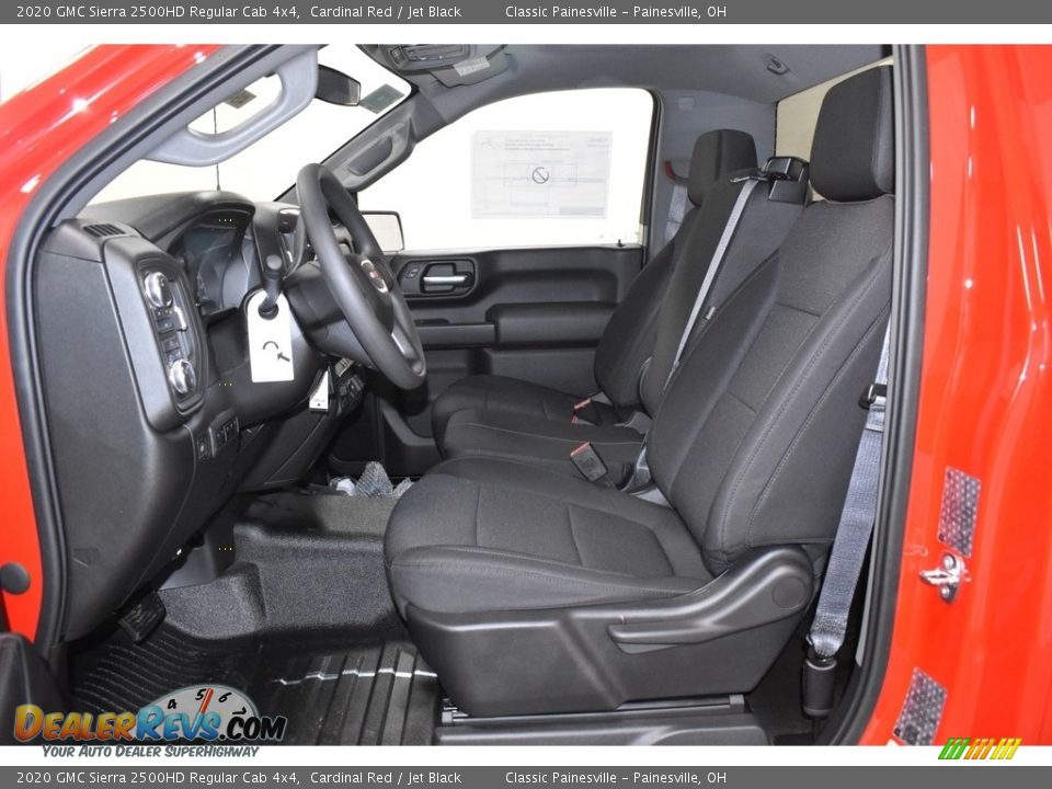 Front Seat of 2020 GMC Sierra 2500HD Regular Cab 4x4 Photo #6
