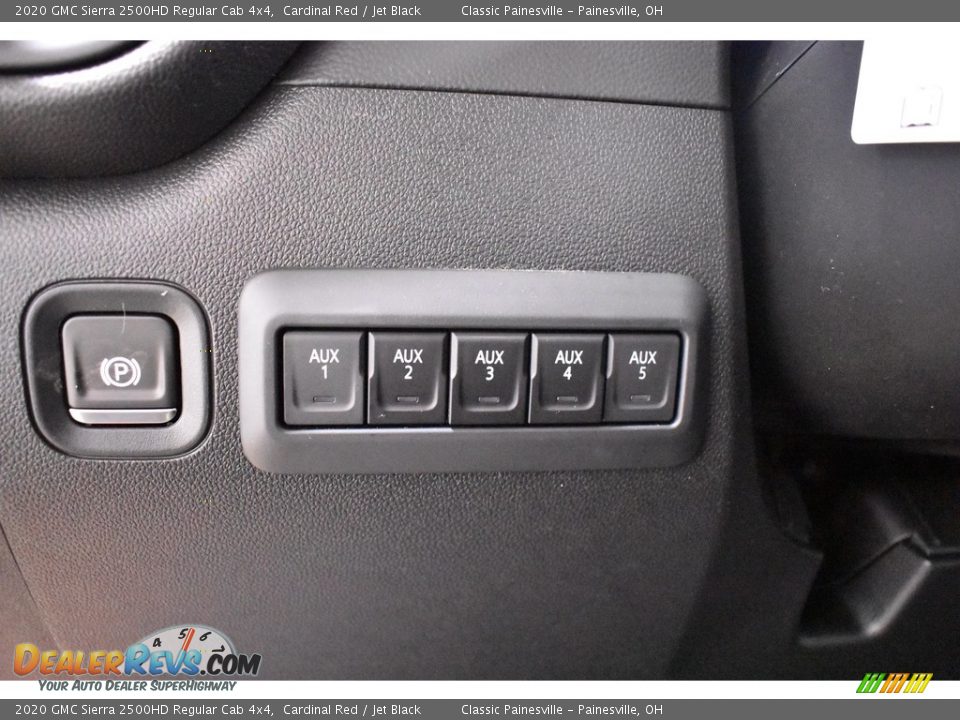 Controls of 2020 GMC Sierra 2500HD Regular Cab 4x4 Photo #9