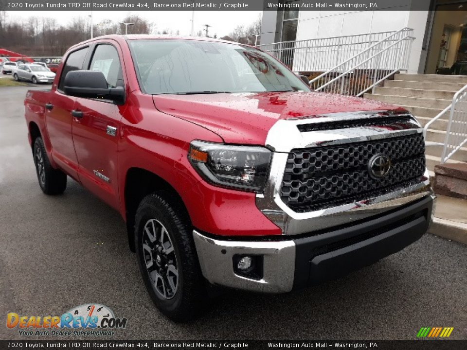 2020 Toyota Tundra TRD Off Road CrewMax 4x4 Barcelona Red Metallic / Graphite Photo #1
