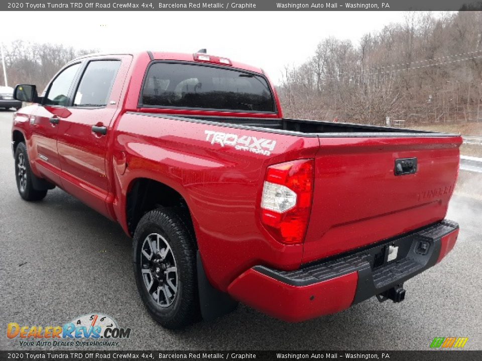 2020 Toyota Tundra TRD Off Road CrewMax 4x4 Barcelona Red Metallic / Graphite Photo #2