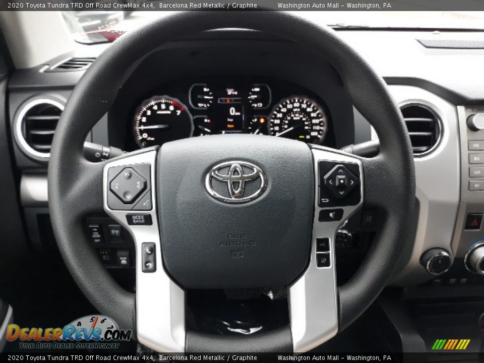 2020 Toyota Tundra TRD Off Road CrewMax 4x4 Barcelona Red Metallic / Graphite Photo #5