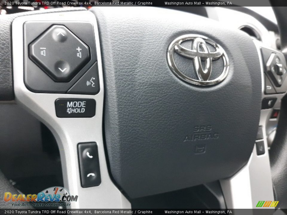 2020 Toyota Tundra TRD Off Road CrewMax 4x4 Barcelona Red Metallic / Graphite Photo #6