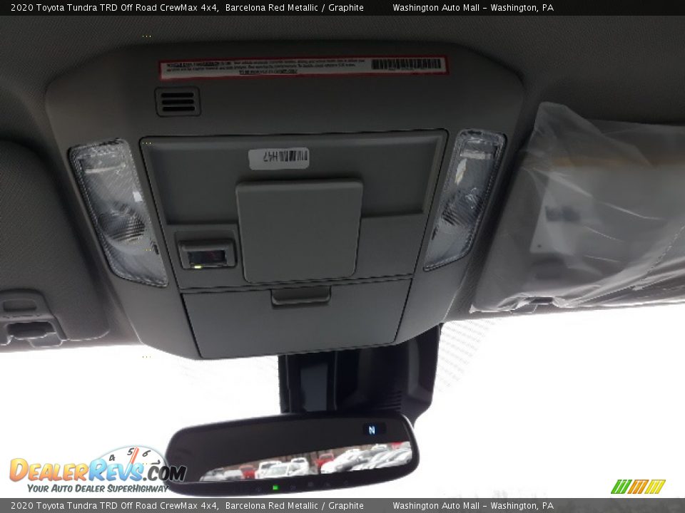 2020 Toyota Tundra TRD Off Road CrewMax 4x4 Barcelona Red Metallic / Graphite Photo #12