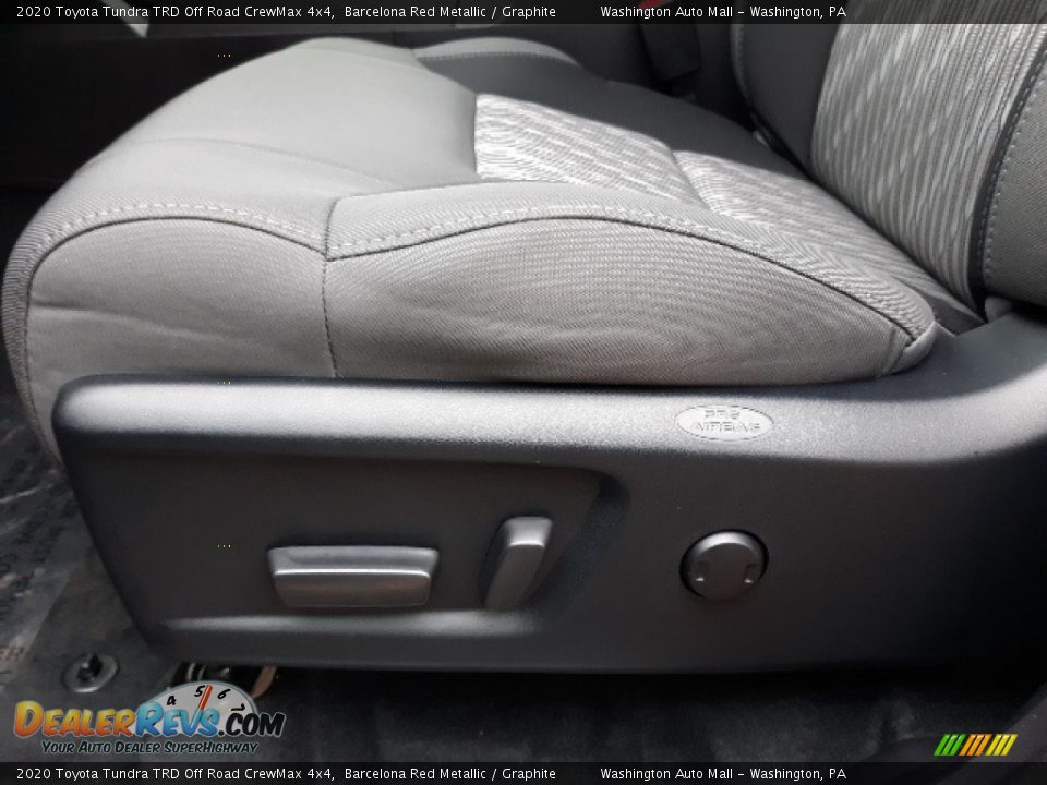 2020 Toyota Tundra TRD Off Road CrewMax 4x4 Barcelona Red Metallic / Graphite Photo #13