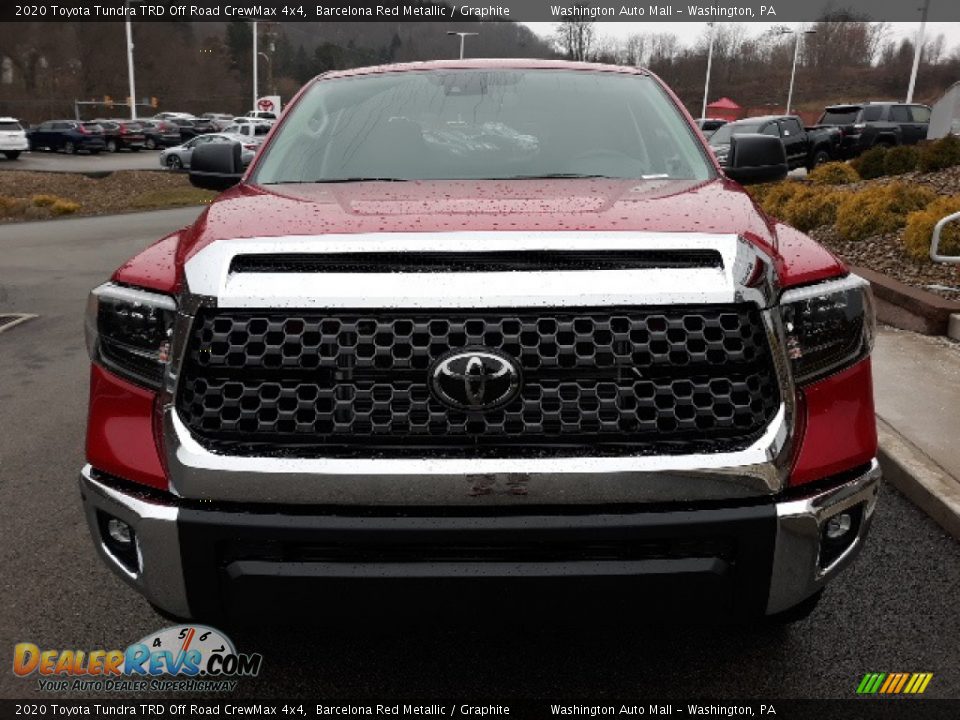 2020 Toyota Tundra TRD Off Road CrewMax 4x4 Barcelona Red Metallic / Graphite Photo #14