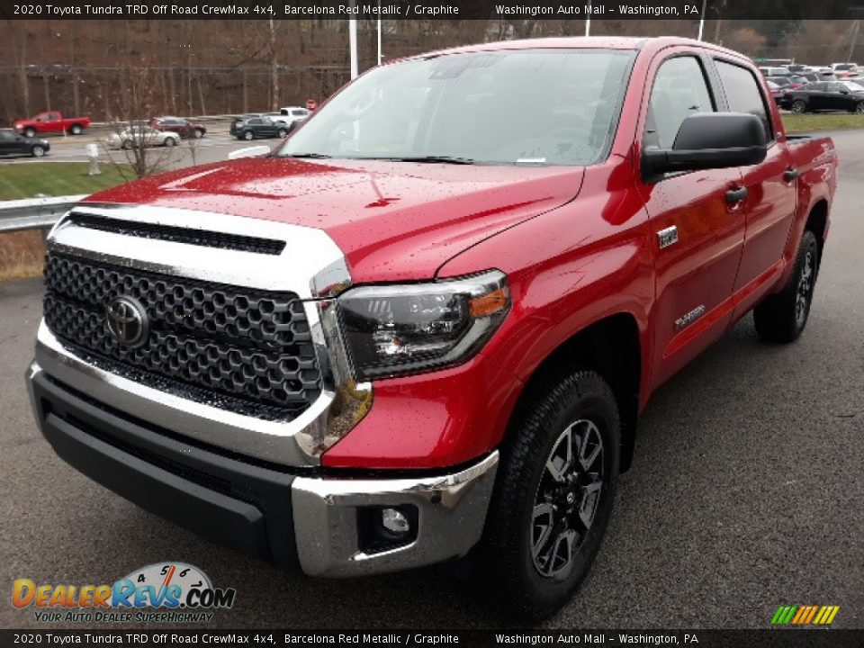 2020 Toyota Tundra TRD Off Road CrewMax 4x4 Barcelona Red Metallic / Graphite Photo #15
