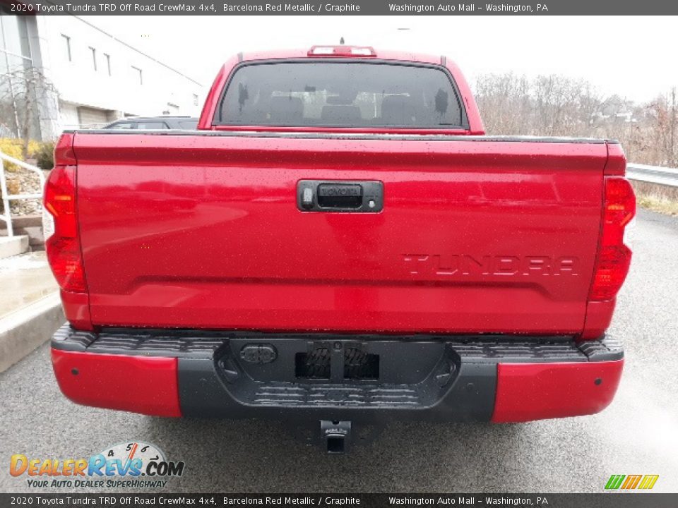 2020 Toyota Tundra TRD Off Road CrewMax 4x4 Barcelona Red Metallic / Graphite Photo #16