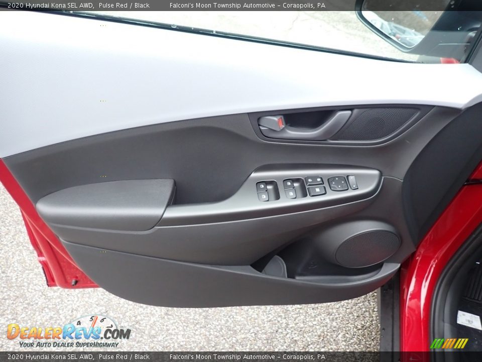 2020 Hyundai Kona SEL AWD Pulse Red / Black Photo #11