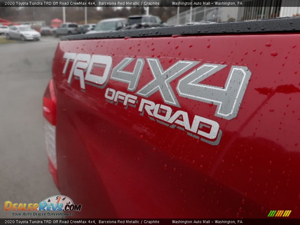 2020 Toyota Tundra TRD Off Road CrewMax 4x4 Barcelona Red Metallic / Graphite Photo #20