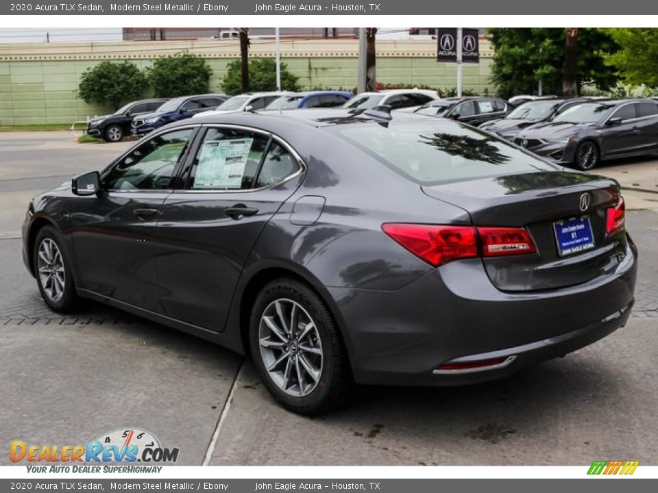 2020 Acura TLX Sedan Modern Steel Metallic / Ebony Photo #5