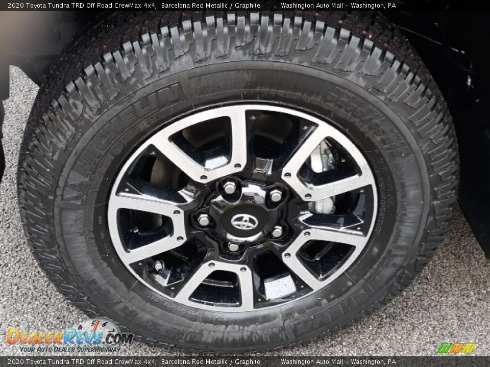 2020 Toyota Tundra TRD Off Road CrewMax 4x4 Barcelona Red Metallic / Graphite Photo #21