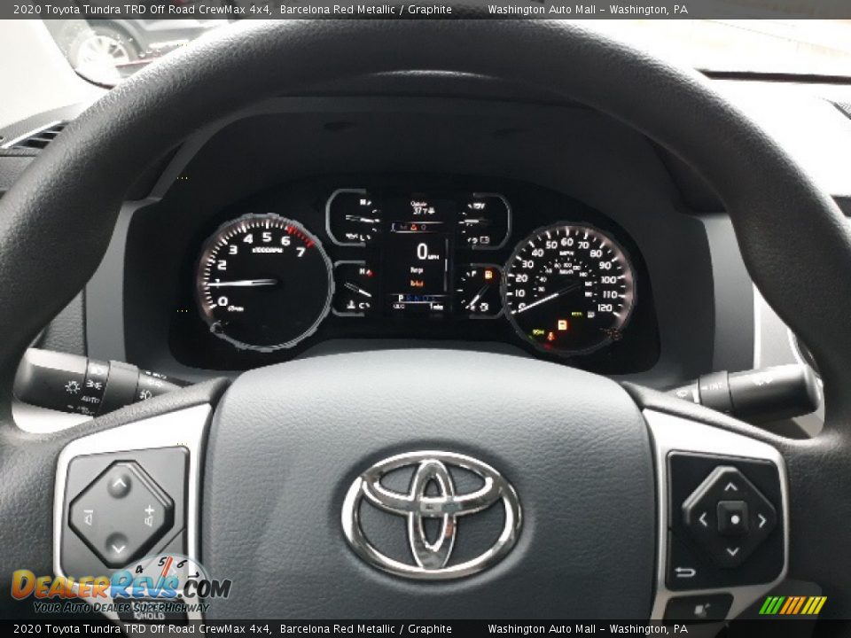 2020 Toyota Tundra TRD Off Road CrewMax 4x4 Barcelona Red Metallic / Graphite Photo #22