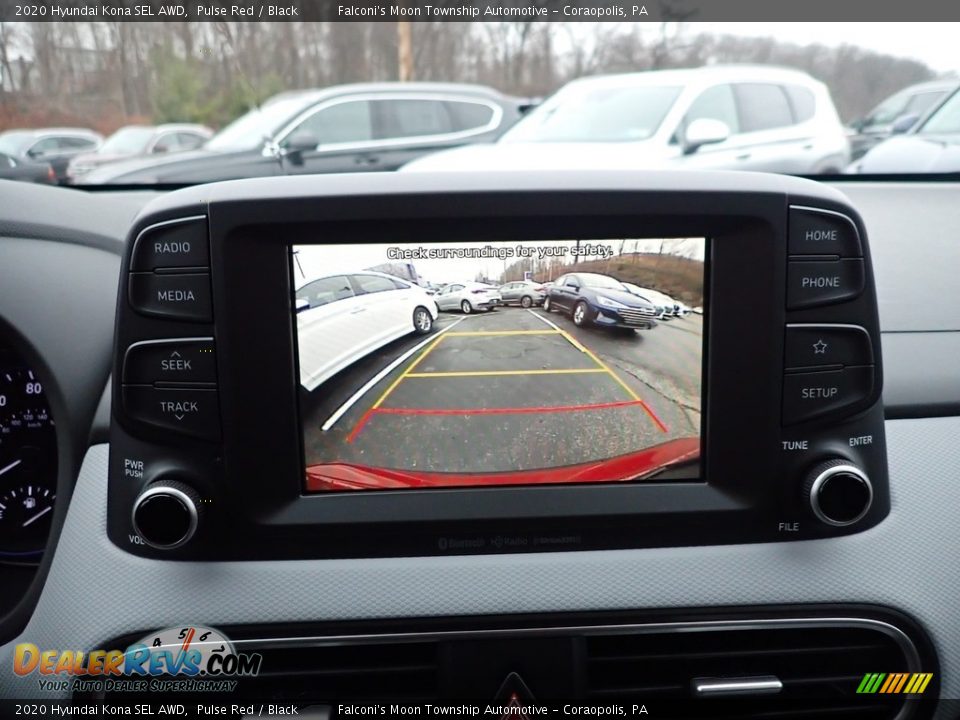 2020 Hyundai Kona SEL AWD Pulse Red / Black Photo #14
