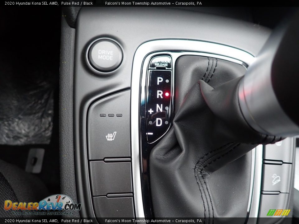 2020 Hyundai Kona SEL AWD Pulse Red / Black Photo #15