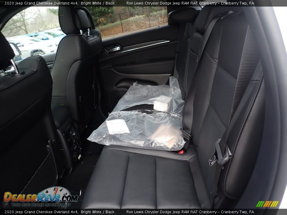 2020 Jeep Grand Cherokee Overland 4x4 Bright White / Black Photo #13