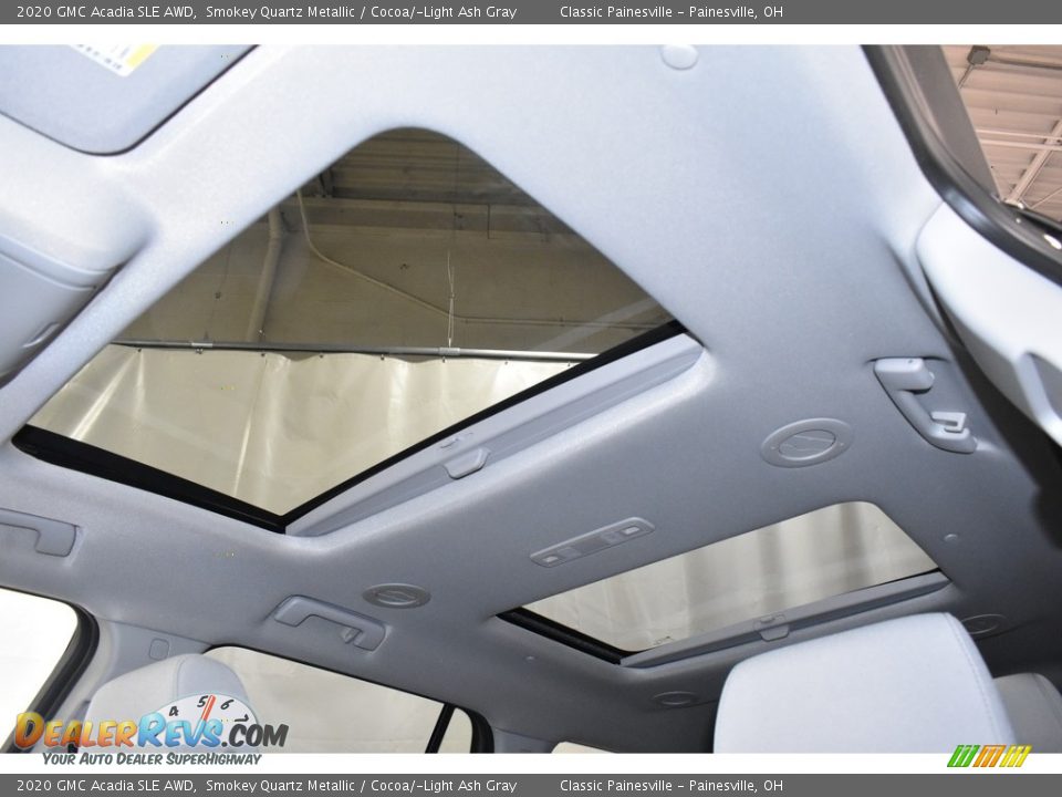 2020 GMC Acadia SLE AWD Smokey Quartz Metallic / Cocoa/­Light Ash Gray Photo #2