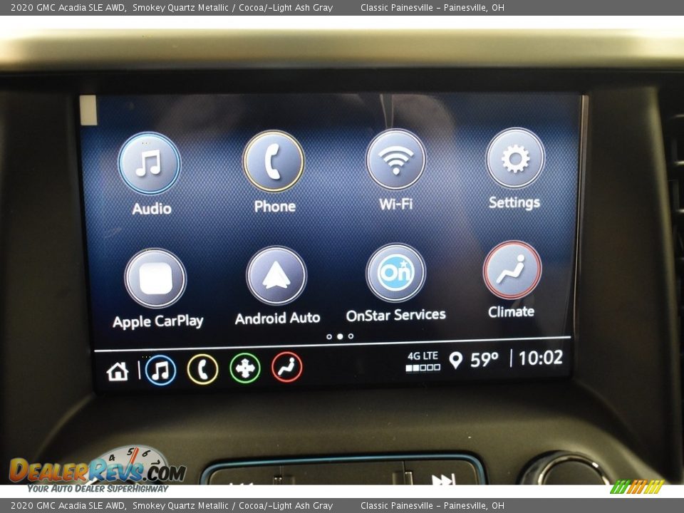 2020 GMC Acadia SLE AWD Smokey Quartz Metallic / Cocoa/­Light Ash Gray Photo #3