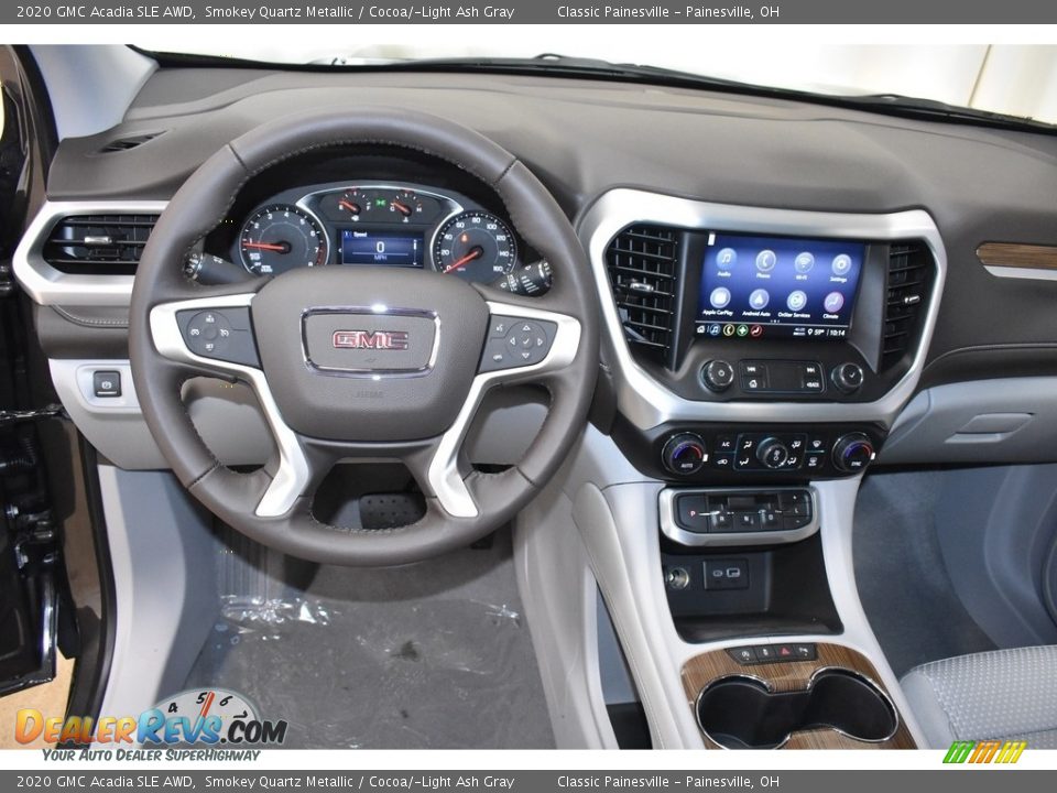 2020 GMC Acadia SLE AWD Smokey Quartz Metallic / Cocoa/­Light Ash Gray Photo #4