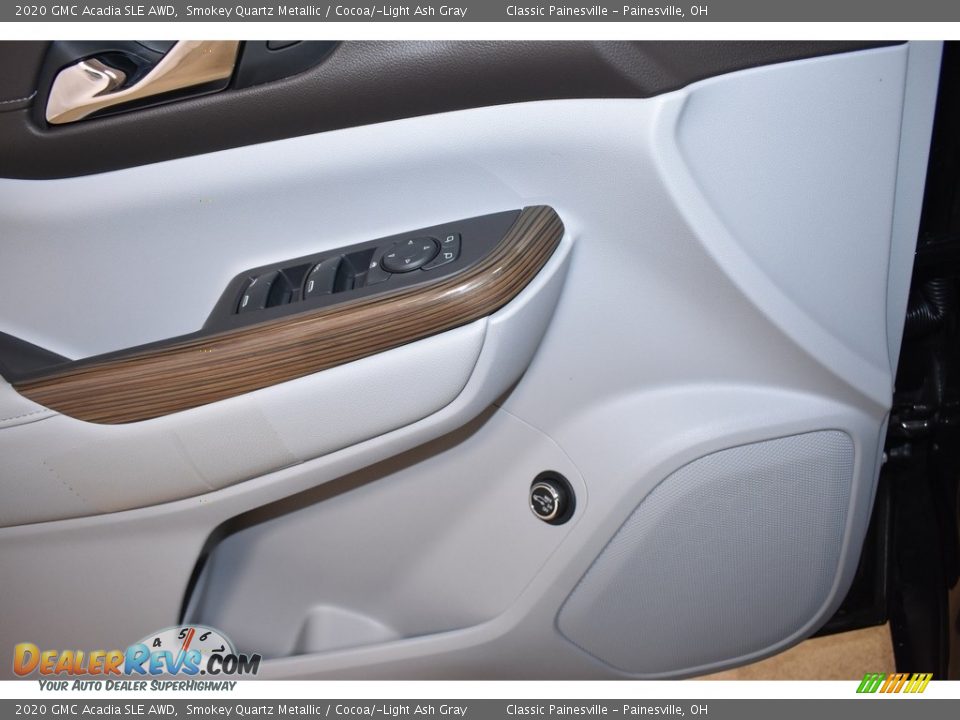 2020 GMC Acadia SLE AWD Smokey Quartz Metallic / Cocoa/­Light Ash Gray Photo #7