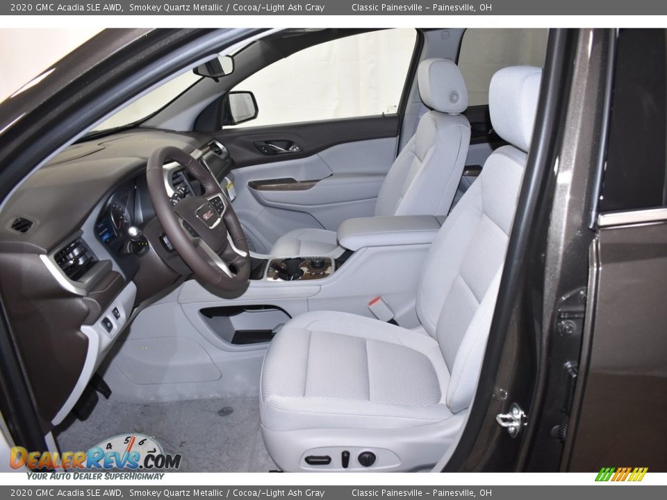 2020 GMC Acadia SLE AWD Smokey Quartz Metallic / Cocoa/­Light Ash Gray Photo #8