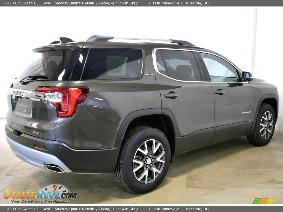 2020 GMC Acadia SLE AWD Smokey Quartz Metallic / Cocoa/­Light Ash Gray Photo #11
