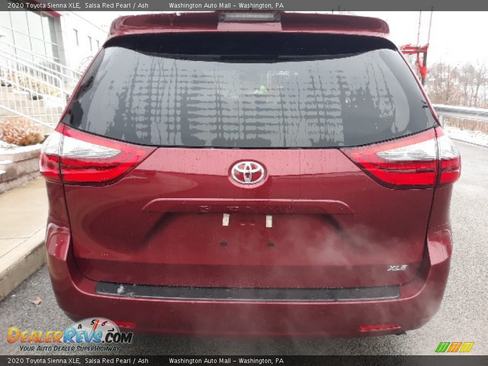 2020 Toyota Sienna XLE Salsa Red Pearl / Ash Photo #14
