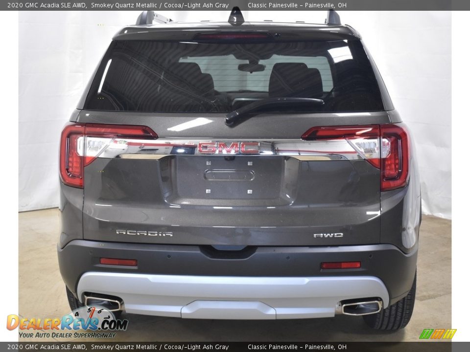 2020 GMC Acadia SLE AWD Smokey Quartz Metallic / Cocoa/­Light Ash Gray Photo #12
