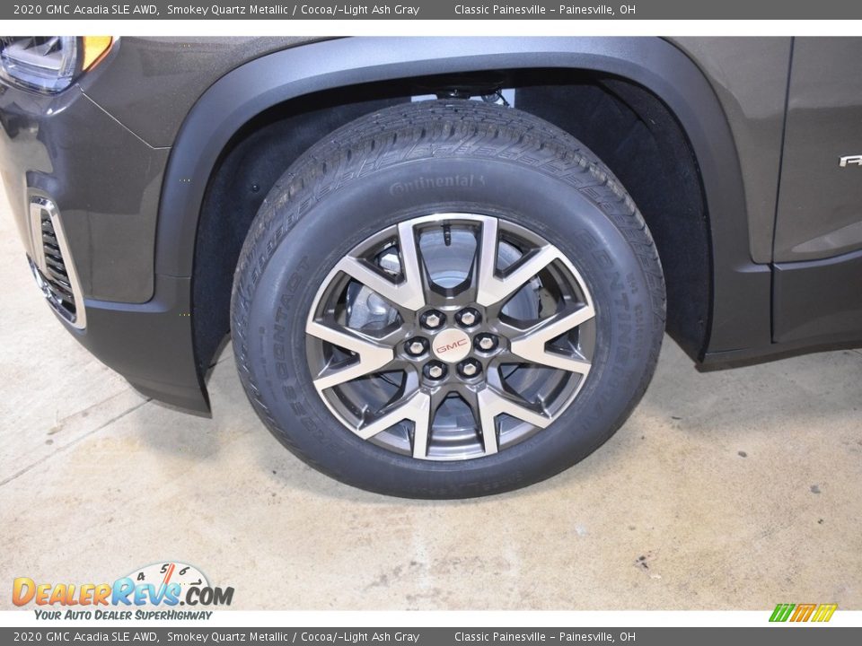 2020 GMC Acadia SLE AWD Smokey Quartz Metallic / Cocoa/­Light Ash Gray Photo #14