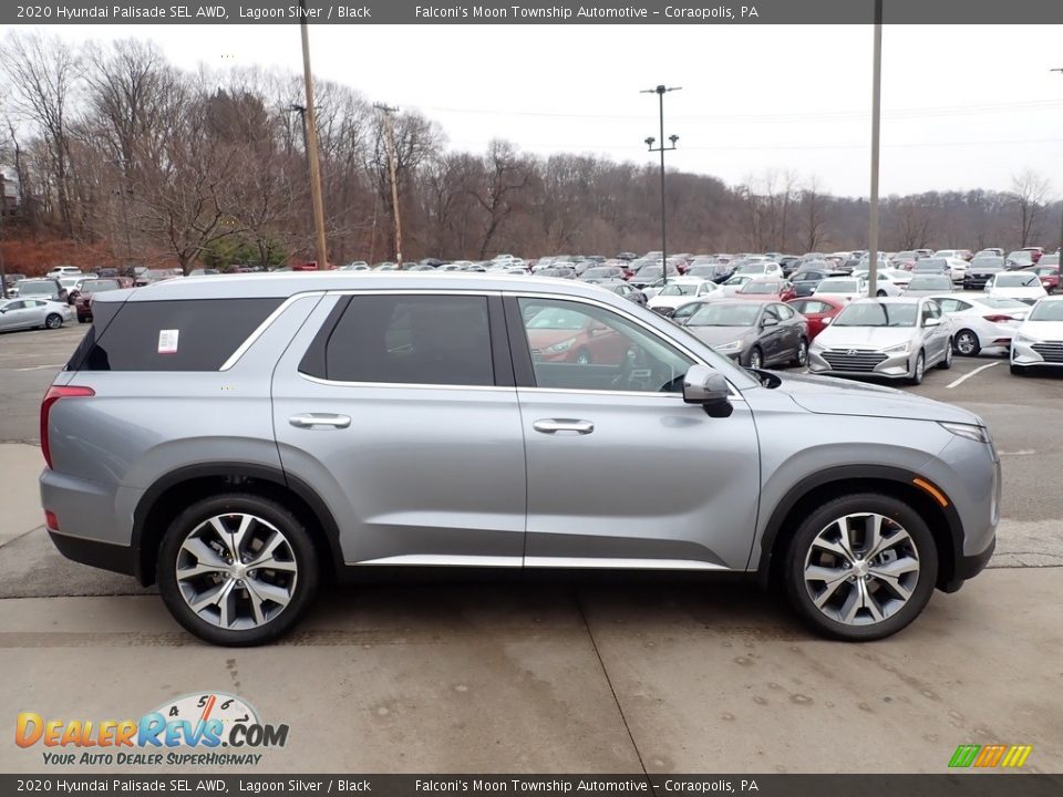 Lagoon Silver 2020 Hyundai Palisade SEL AWD Photo #1