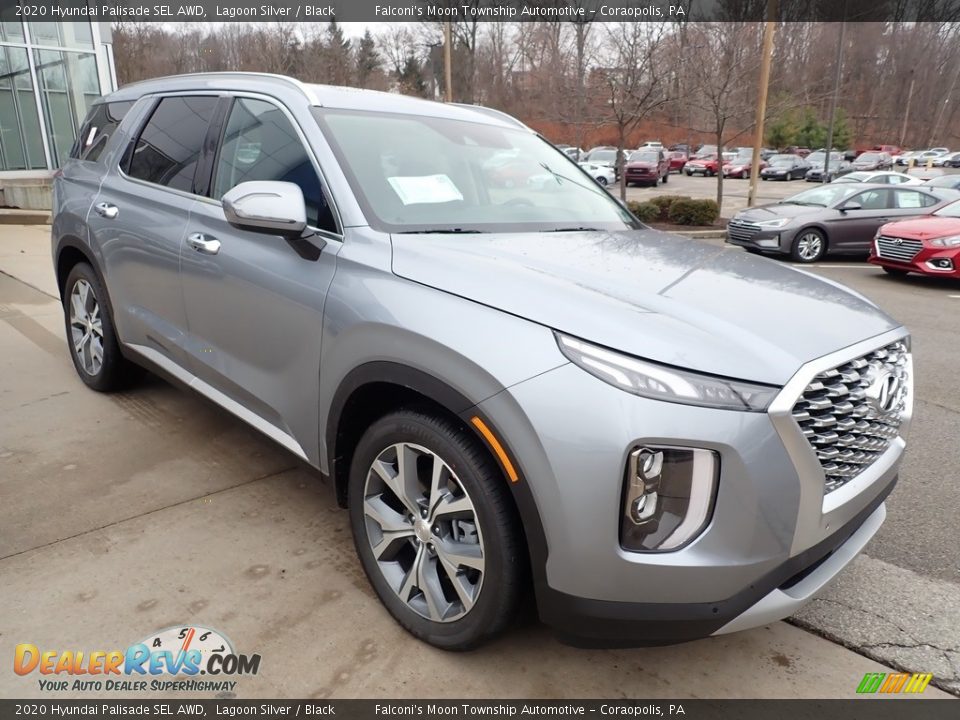 Front 3/4 View of 2020 Hyundai Palisade SEL AWD Photo #3