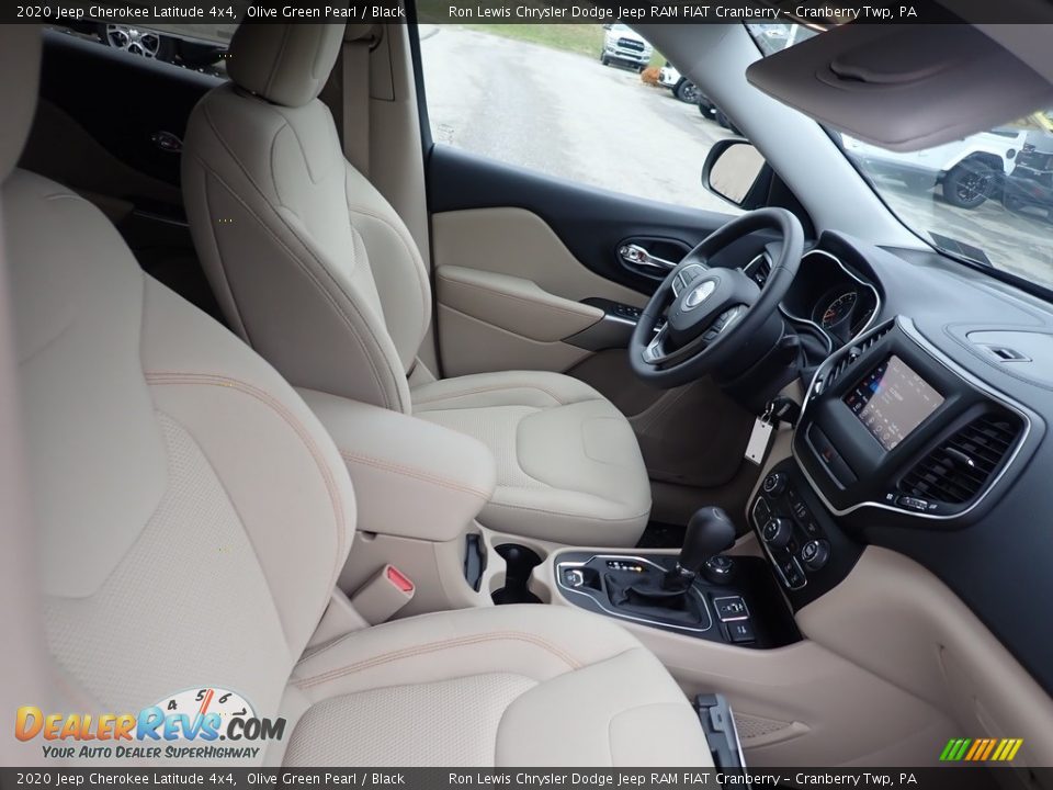 2020 Jeep Cherokee Latitude 4x4 Olive Green Pearl / Black Photo #10