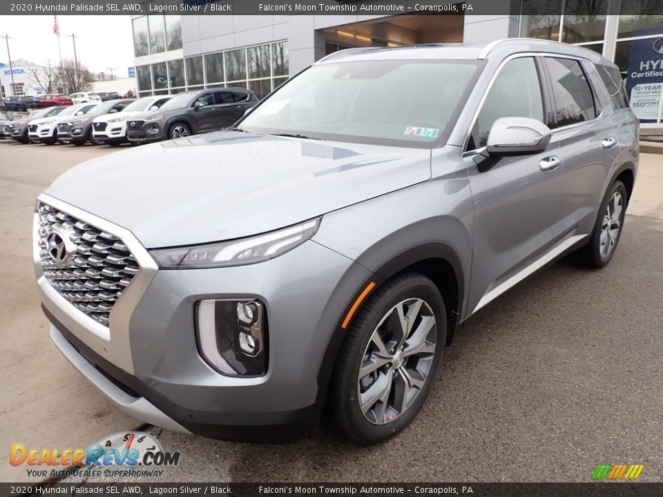 2020 Hyundai Palisade SEL AWD Lagoon Silver / Black Photo #5